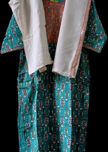 Global Desi Suit Set With Sequence Work #suit