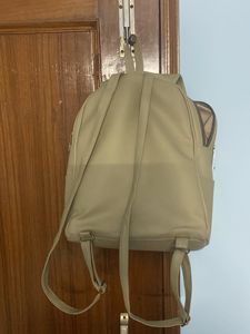 Beige Colour Backpack 🎒