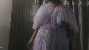 Lavender Tulle Dress M