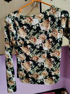 Floral Long Sleeve Top