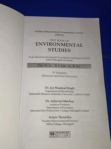 The Environment Studies