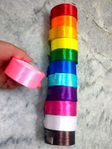 Colourful Satin Ribbion 🎀🌈