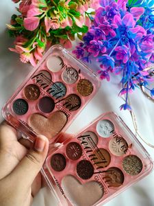Pink Key Eyeshadow And Glitter