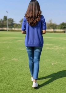 Imported Elegant Blue Cardigan