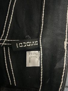 High Waisted Black Wide Leg Jeans