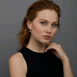 Star Charm Hoop Earrings