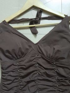 Ruched One-Piece Swimsuit