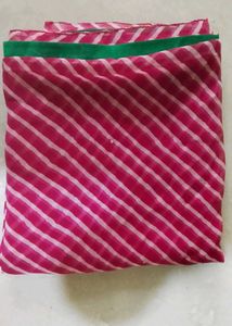 Jaipuri Lehriya Saree 🩷🩷