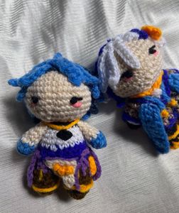 Crochet Plush Dolls (Set of 2)
