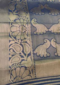 Banarasi Silk Saree With Stitched Blouse