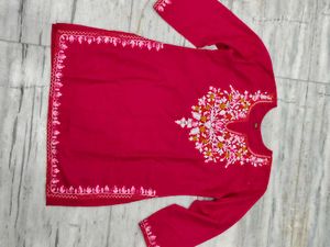 Elegant Embroidered Kurta