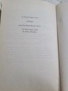 The Whole-Brain Child Book