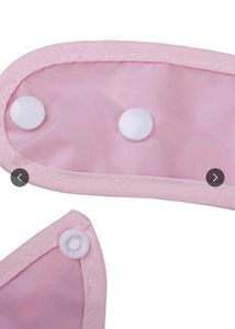 infants printed waterproof bib with crumb tray