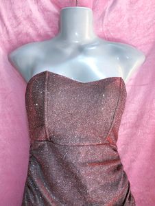 Urbanic Padded Shimmering Dress