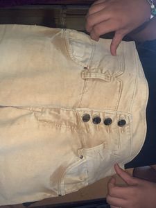 High Waisted Button Fly Jeans