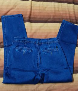 Cotton Kings Men Blue Regular Fit Denim Jeans