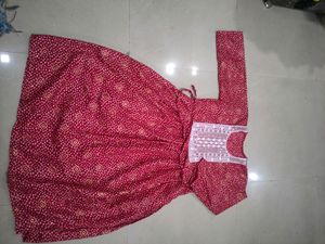 beautiful maroon kurti