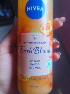 Nivea Fresh Blends Apricot Mango Shower Gel