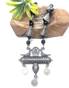Oxidised Statement Necklace