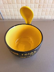 Soup Bowl With Spoon