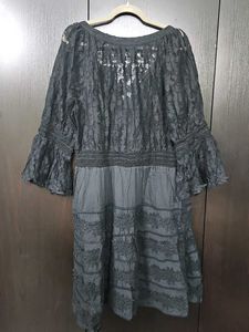 Elegant Black Lace Dress
