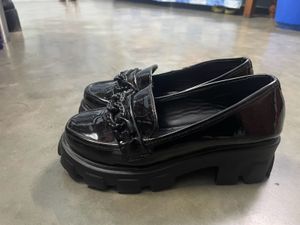Stylish Black Chunky Loafers