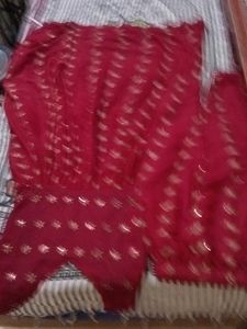Beautiful  New One Time Use Anrakali Kurti With Pa