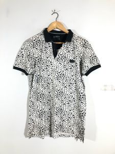 White&Black Printed T-Shirt (Men’s)