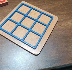 Wooden  Tic Tac Toe