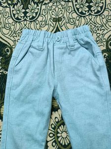 Boys Blue Casual Pant with shirt