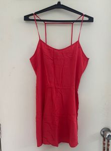 H&M COTTEN SOLID DRESS