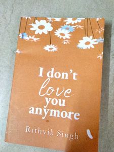 I Don&#39;t Love You Anymore And Nothing Lasts Forever