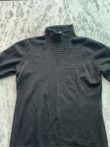 Classic Black Turtleneck Sweater