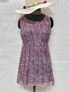 Tops &amp; Dresses For Rupees 99 Only/Floral Mini Dres