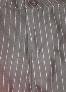 Striped Black Pants