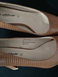 Hi-Attitude Tan Pointed Heels