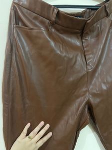 Chemistry Faux Leather Trouser