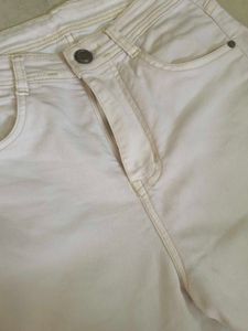 Beige Cargo Pants