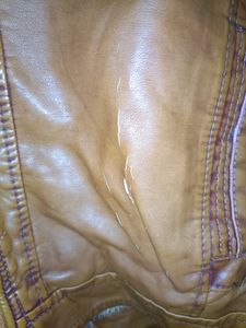 D&amp;G Brown Heavy Leather Jacket 🧥