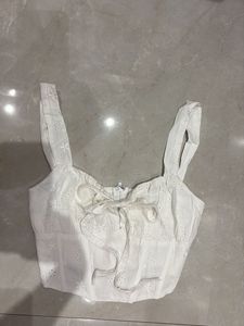 White S Size Corset Top