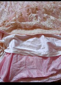 Elegant Pink Ethnic Gown