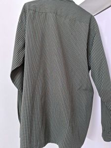 Men&#39;s Long Sleeve Checkered Button-Down