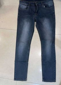 Dark Blue Denim Jeans