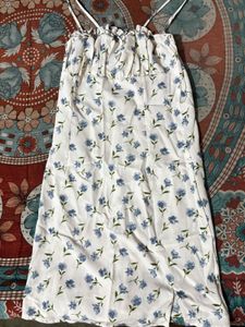A floral sundress