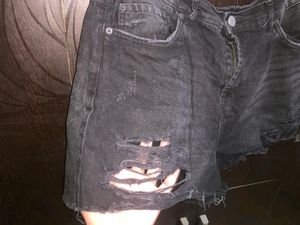 RIBBED HOT SHORTS