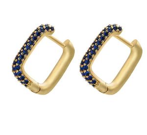 Golden & Blue Earrings