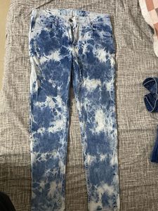 Tie-Dye Denim Jeans
