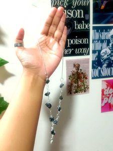 Black Onyx Necklace and Earring Set