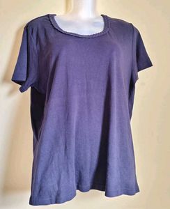 BOGO 🎁 Buy One Get 1🎁Size  L NavyBlue Casual Top