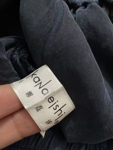 Navy Wide Leg linen  Pants